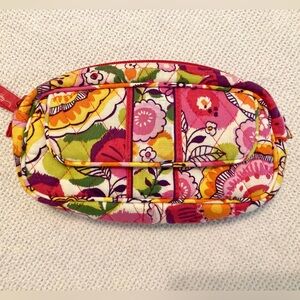 Retired Vera Bradley Clementine Pattern Makeup Bag